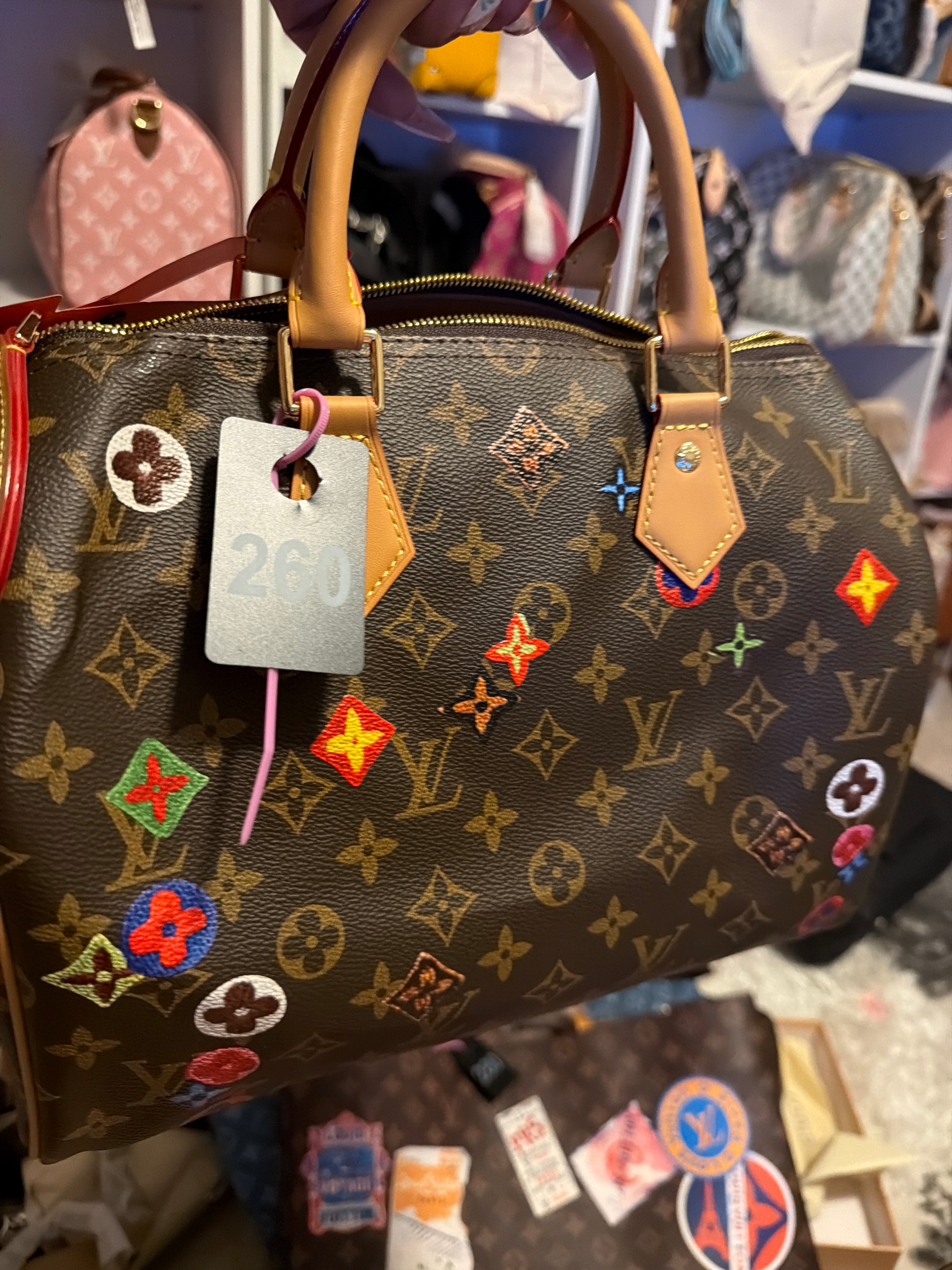 Speedy with design on it